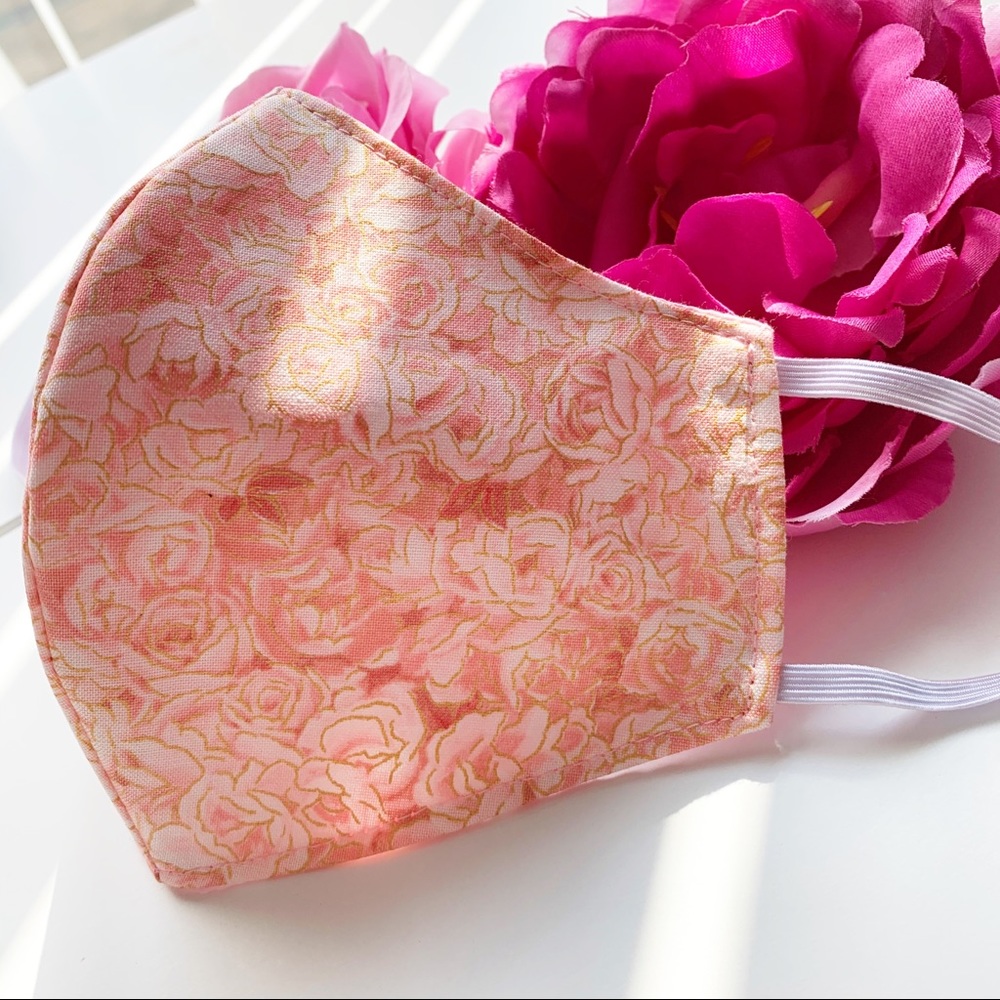 3 for $25 Triple layer handmade face mask